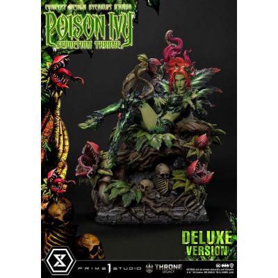 DC Comics Estatua 1/4 Throne Legacy Collection Batman Poison Ivy Seduction Throne Deluxe Version 55 cm