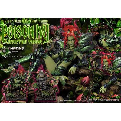 DC Comics Estatua 1/4 Throne Legacy Collection Batman Poison Ivy Seduction Throne Deluxe Version 55 cm