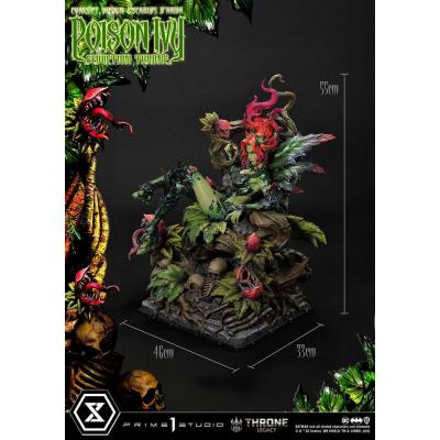 DC Comics Estatua 1/4 Throne Legacy Collection Batman Poison Ivy Seduction Throne Deluxe Version 55 cm