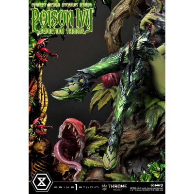DC Comics Estatua 1/4 Throne Legacy Collection Batman Poison Ivy Seduction Throne Deluxe Version 55 cm