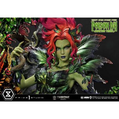 DC Comics Estatua 1/4 Throne Legacy Collection Batman Poison Ivy Seduction Throne Deluxe Version 55 cm