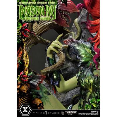 DC Comics Estatua 1/4 Throne Legacy Collection Batman Poison Ivy Seduction Throne Deluxe Version 55 cm