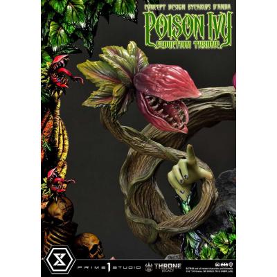 DC Comics Estatua 1/4 Throne Legacy Collection Batman Poison Ivy Seduction Throne Deluxe Version 55 cm