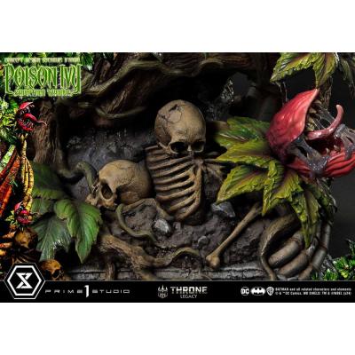 DC Comics Estatua 1/4 Throne Legacy Collection Batman Poison Ivy Seduction Throne Deluxe Version 55 cm
