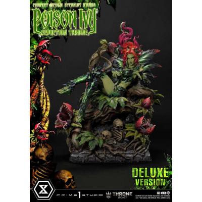 DC Comics Estatua 1/4 Throne Legacy Collection Batman Poison Ivy Seduction Throne Deluxe Version 55 cm