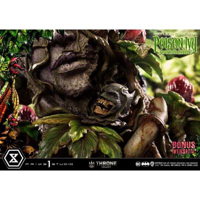 DC Comics Estatua 1/4 Throne Legacy Collection Batman Poison Ivy Seduction Throne Deluxe Bonus Version 55 cm