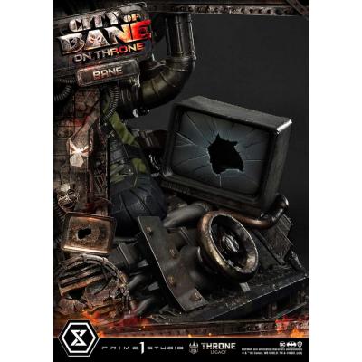 DC Comics Estatua 1/4 Throne Legacy Collection Batman Bane on Throne Deluxe Bonus Version 61 cm