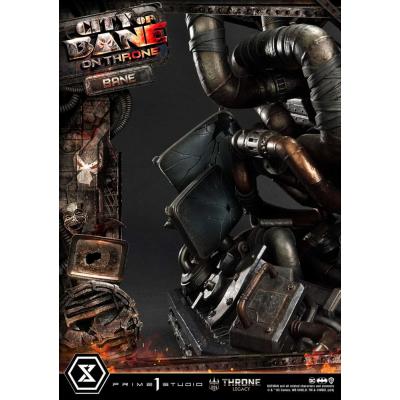 DC Comics Estatua 1/4 Throne Legacy Collection Batman Bane on Throne Deluxe Bonus Version 61 cm