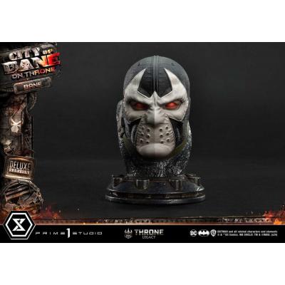 DC Comics Estatua 1/4 Throne Legacy Collection Batman Bane on Throne Deluxe Bonus Version 61 cm