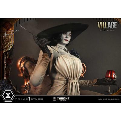 Resident Evil Village Estatua 1/4 Throne Legacy Collection Alcina Dimitrescu 66 cm