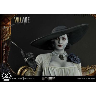 Resident Evil Village Estatua 1/4 Throne Legacy Collection Alcina Dimitrescu 66 cm
