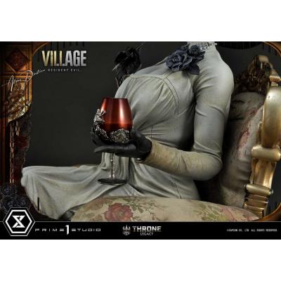Resident Evil Village Estatua 1/4 Throne Legacy Collection Alcina Dimitrescu 66 cm