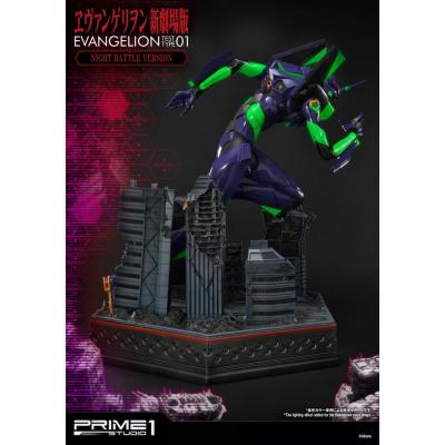 Neon Genesis Evangelion Estatua Evangelion Test Type-01 Night Battle Version 77 cm