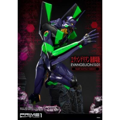 Neon Genesis Evangelion Estatua Evangelion Test Type-01 Night Battle Version 77 cm