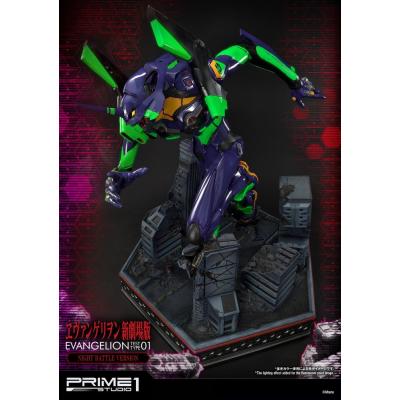 Neon Genesis Evangelion Estatua Evangelion Test Type-01 Night Battle Version 77 cm