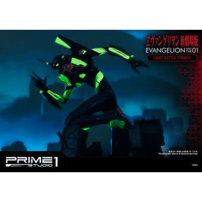 Neon Genesis Evangelion Estatua Evangelion Test Type-01 Night Battle Version 77 cm