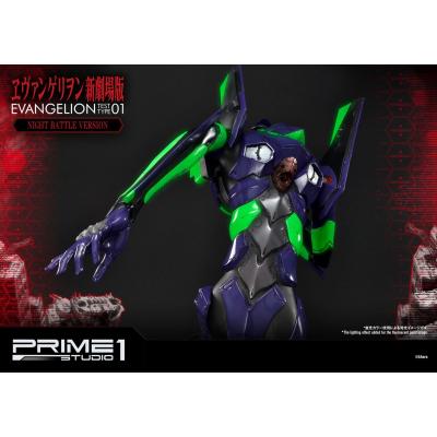 Neon Genesis Evangelion Estatua Evangelion Test Type-01 Night Battle Version 77 cm