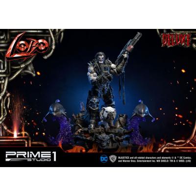 Injustice Gods Among Us Estatua 1/3 Lobo Deluxe Version 98 cm