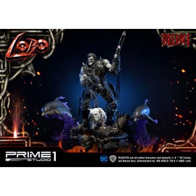 Injustice Gods Among Us Estatua 1/3 Lobo Deluxe Version 98 cm