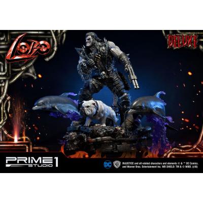 Injustice Gods Among Us Estatua 1/3 Lobo Deluxe Version 98 cm
