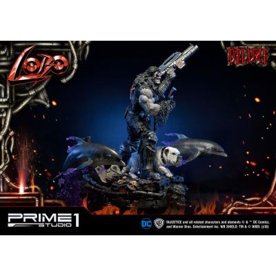 Injustice Gods Among Us Estatua 1/3 Lobo Deluxe Version 98 cm