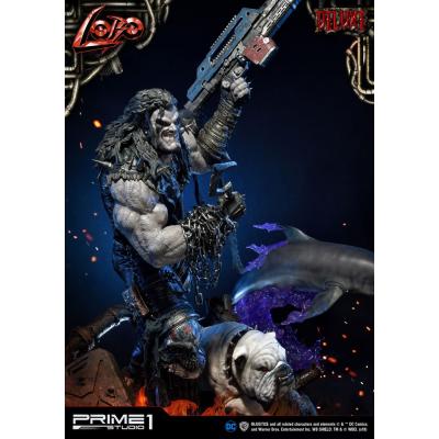 Injustice Gods Among Us Estatua 1/3 Lobo Deluxe Version 98 cm
