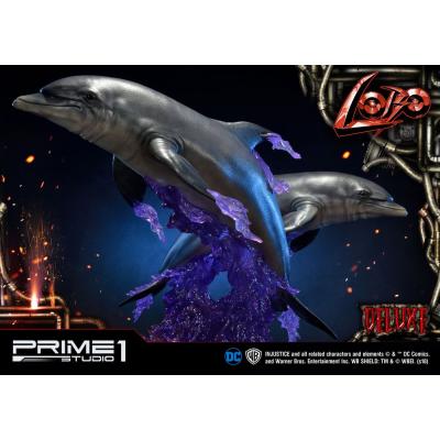 Injustice Gods Among Us Estatua 1/3 Lobo Deluxe Version 98 cm