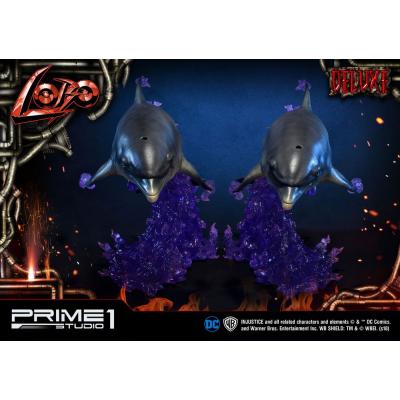 Injustice Gods Among Us Estatua 1/3 Lobo Deluxe Version 98 cm
