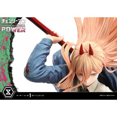 Chainsaw Man Estatua Ultimate Premium Masterline Series 1/4 Power Deluxe Bonus Version 66 cm