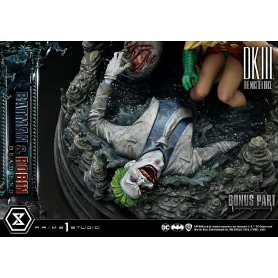 DC Comics Estatua 1/4 Ultimate Premium Masterline Series Batman & Robin Dead End Ultimate Bonus Version 61 cm