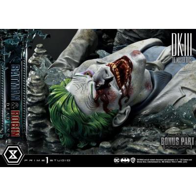 DC Comics Estatua 1/4 Ultimate Premium Masterline Series Batman & Robin Dead End Ultimate Bonus Version 61 cm