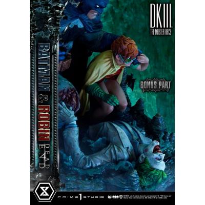 DC Comics Estatua 1/4 Ultimate Premium Masterline Series Batman & Robin Dead End Ultimate Bonus Version 61 cm