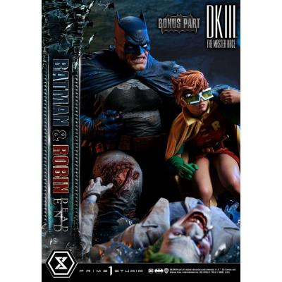 DC Comics Estatua 1/4 Ultimate Premium Masterline Series Batman & Robin Dead End Ultimate Bonus Version 61 cm