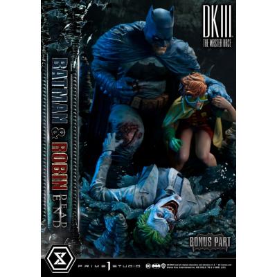 DC Comics Estatua 1/4 Ultimate Premium Masterline Series Batman & Robin Dead End Ultimate Bonus Version 61 cm