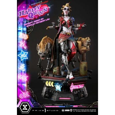 Batman Estatua Ultimate Premium Masterline Series Cyberpunk Harley Quinn 60 cm