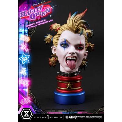 Batman Estatua Ultimate Premium Masterline Series Cyberpunk Harley Quinn 60 cm