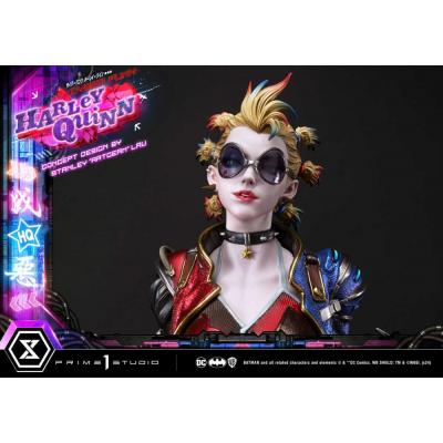 Batman Estatua Ultimate Premium Masterline Series Cyberpunk Harley Quinn 60 cm