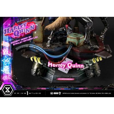 Batman Estatua Ultimate Premium Masterline Series Cyberpunk Harley Quinn 60 cm