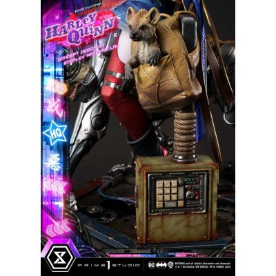 Batman Estatua Ultimate Premium Masterline Series Cyberpunk Harley Quinn 60 cm