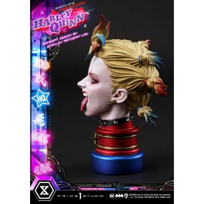 Batman Estatua Ultimate Premium Masterline Series Cyberpunk Harley Quinn 60 cm
