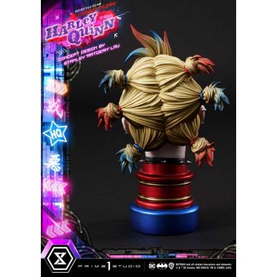 Batman Estatua Ultimate Premium Masterline Series Cyberpunk Harley Quinn 60 cm