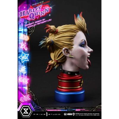 Batman Estatua Ultimate Premium Masterline Series Cyberpunk Harley Quinn 60 cm