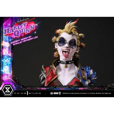 Batman Estatua Ultimate Premium Masterline Series Cyberpunk Harley Quinn 60 cm