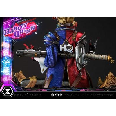 Batman Estatua Ultimate Premium Masterline Series Cyberpunk Harley Quinn 60 cm