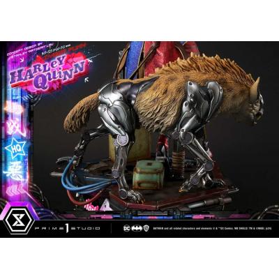 Batman Estatua Ultimate Premium Masterline Series Cyberpunk Harley Quinn 60 cm