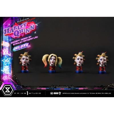 Batman Estatua Ultimate Premium Masterline Series Cyberpunk Harley Quinn Deluxe Bonus Version 60 cm