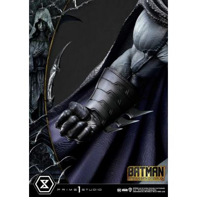 Batman Estatua Ultimate Premium Masterline Series 1/4 Batman Rebirth Edition Black Deluxe Version 71 cm