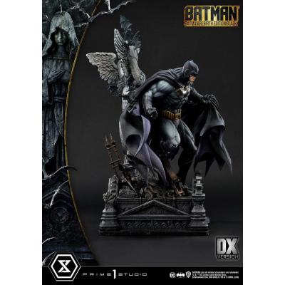 Batman Estatua Ultimate Premium Masterline Series 1/4 Batman Rebirth Edition Black Deluxe Version 71 cm