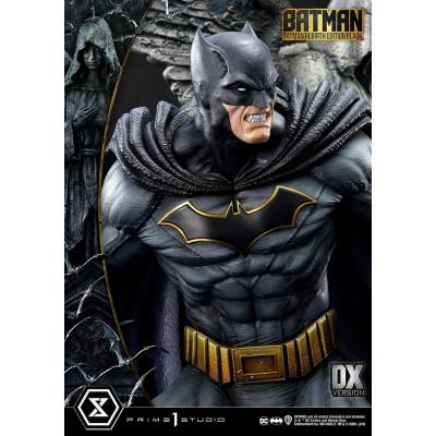 Batman Estatua Ultimate Premium Masterline Series 1/4 Batman Rebirth Edition Black Deluxe Version 71 cm