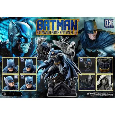 Batman Estatua Ultimate Premium Masterline Series 1/4 Batman Rebirth Edition Blue Deluxe Version 71 cm